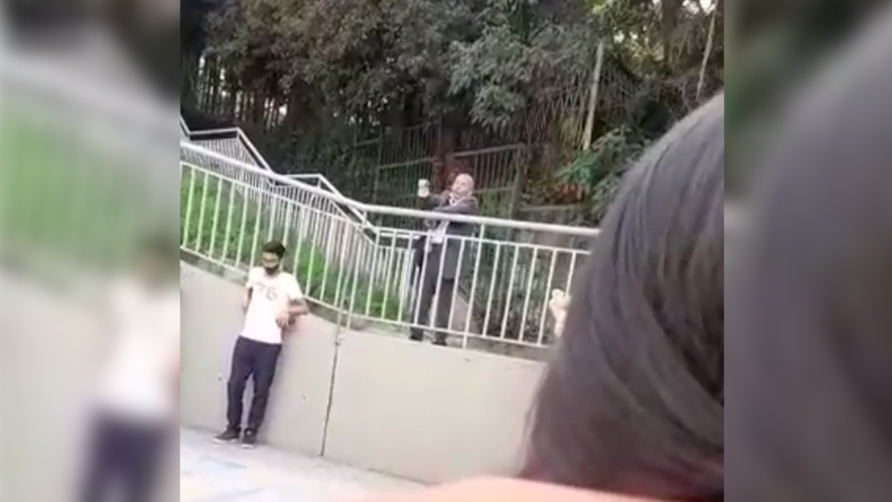 ¡Otro que también le cayó mal un trago! Profesor habría llegado 'jincho' a un colegio de Bogotá, sus alumnos lo grabaron