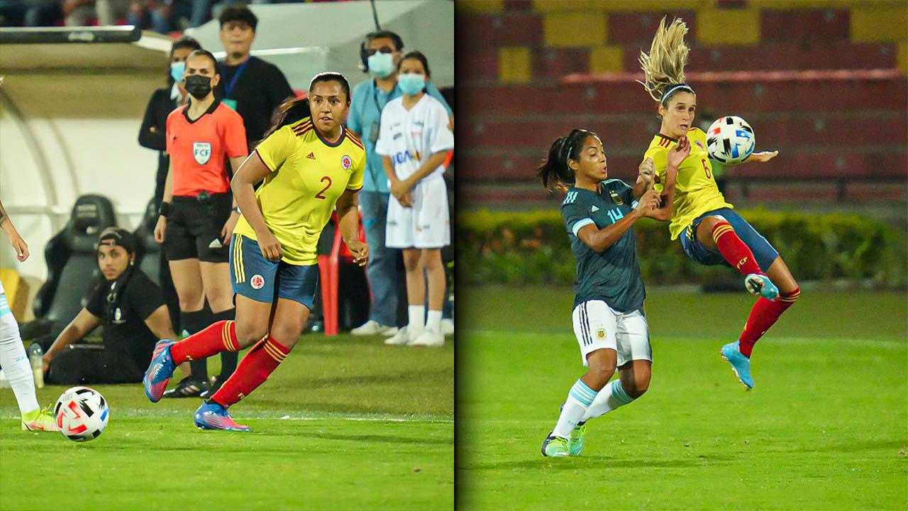 Selección Colombia Femenina igualó 0 x 0 ante Argentina en Bucaramanga