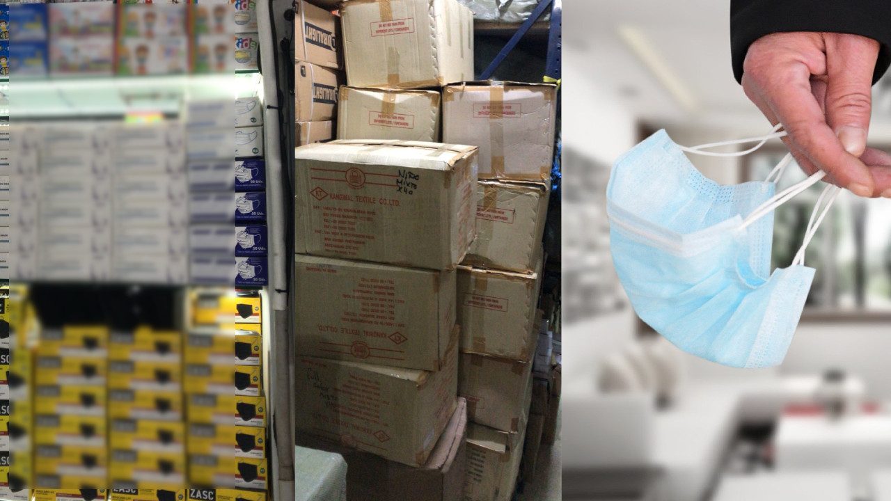 ¿Se les acumulará la mercancía? Preocupación entre comerciantes el centro de Medellín por la caída de las ventas de tapabocas