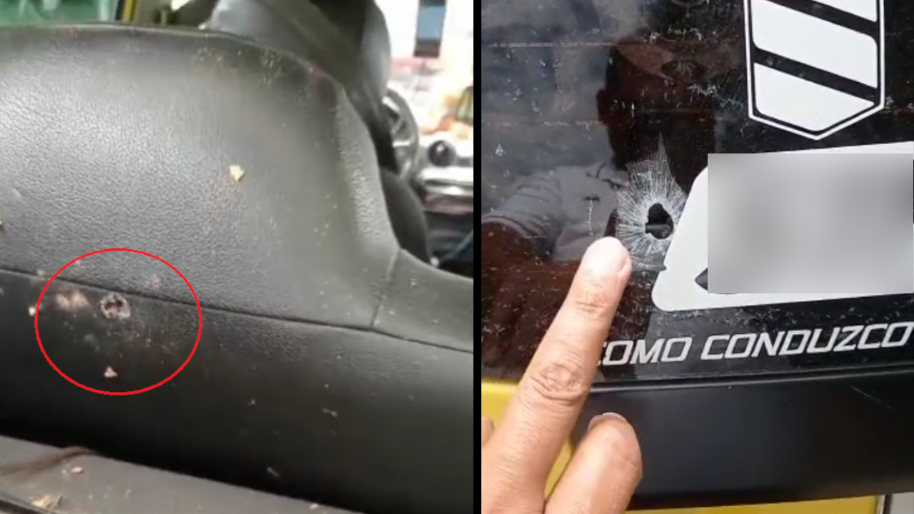 [Video] Taxista se salvó de morir en el tiroteo en Bello