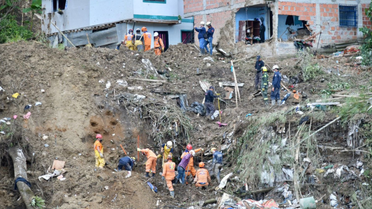 [Video] ¡Desgarrador! Así se ve desde el aire el lugar de la tragedia en Pereira