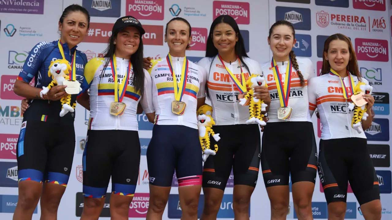 Ya fueron entregadas varias medallas en el Campeonato Nacional de Ciclismo Ruta