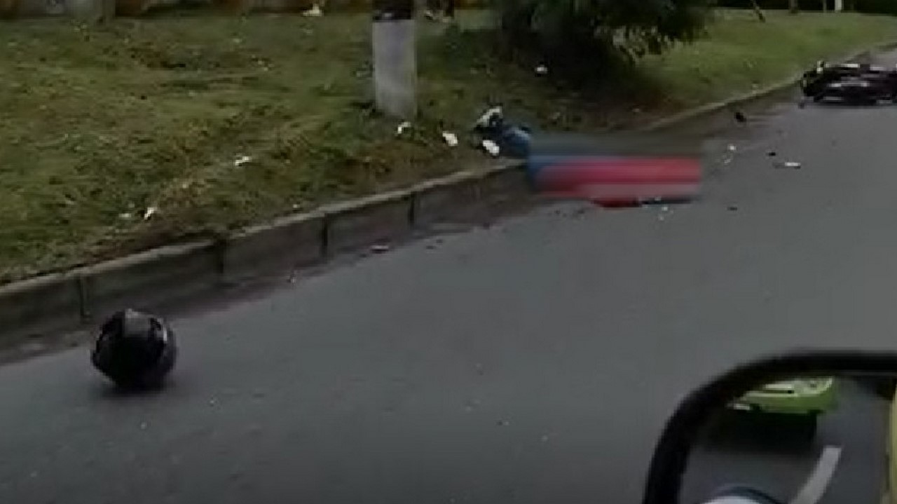 Accidente glorieta 80 con 80