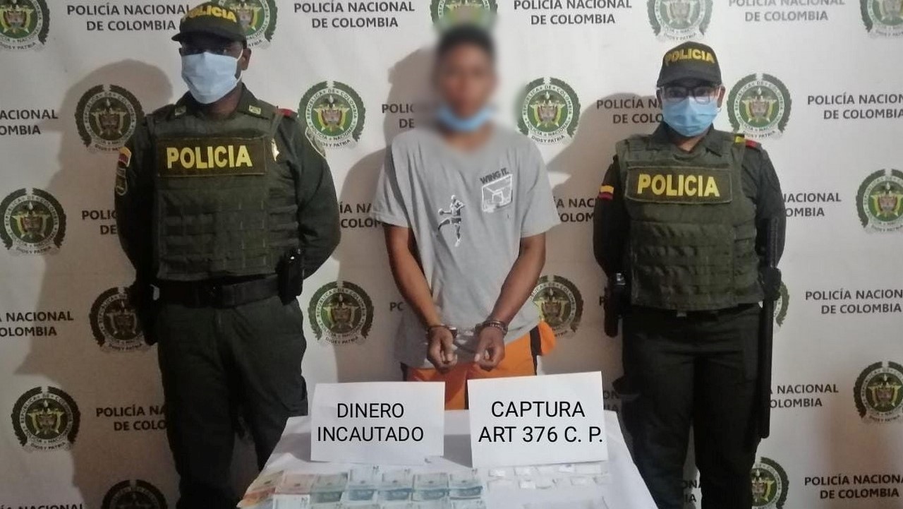 Joven capturado en Liborina