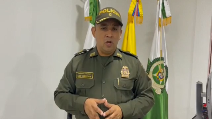 comandante Policía del Cesar