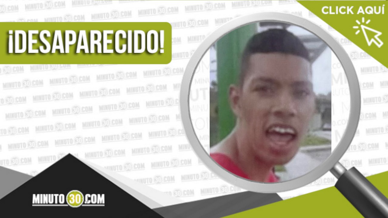 Camilo Andrés Lezcano desaparecido