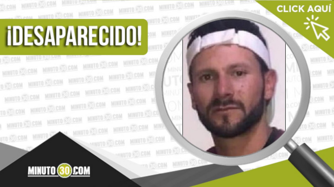 Ricardo Ríos Tobón desaparecido