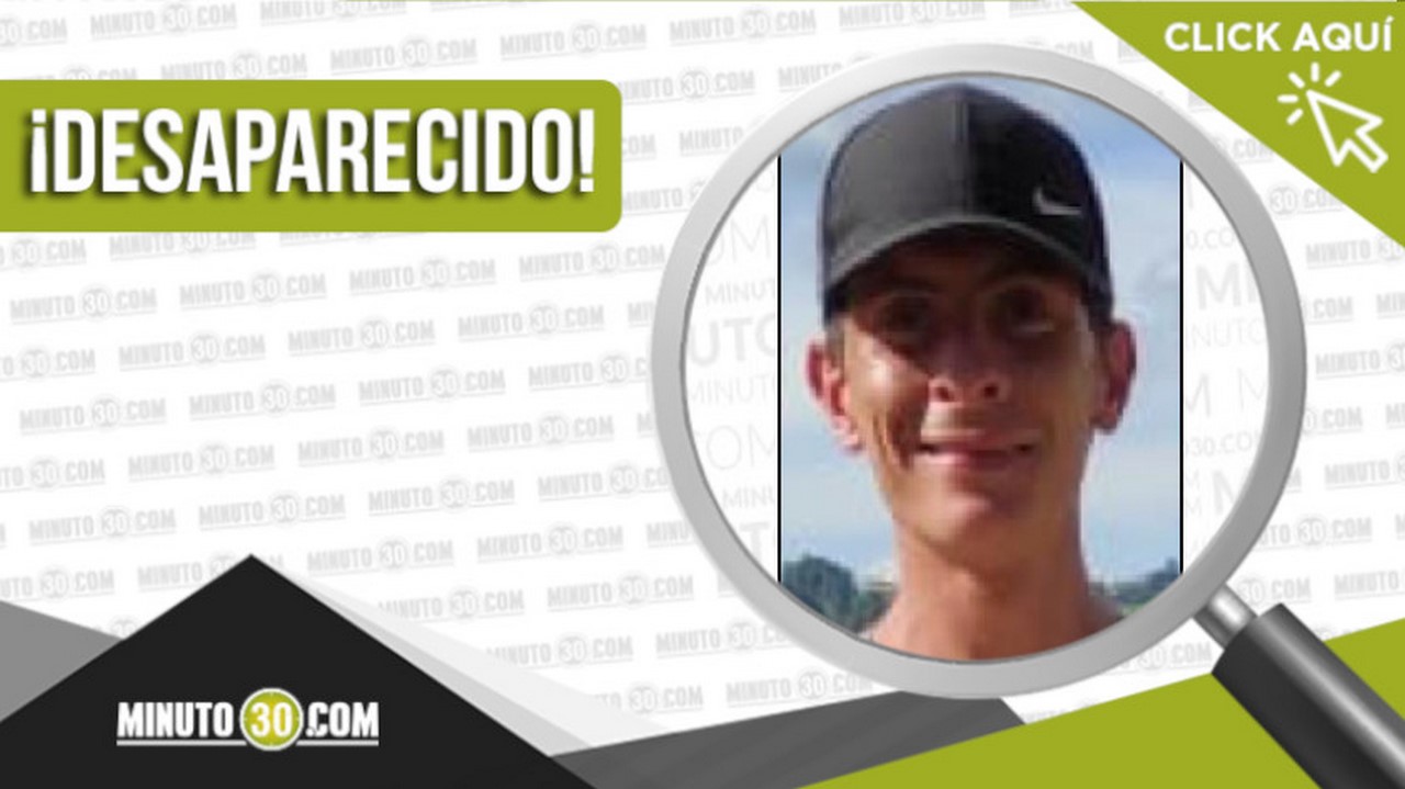 Andrés Felipe Sánchez Guzmán desaparecido