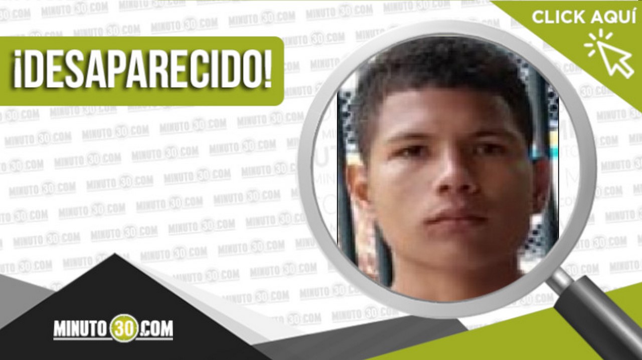 Daniel Felipe Cardeño Pérez desaparecido