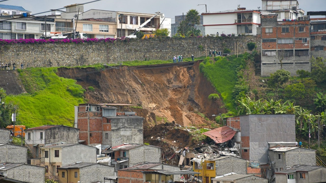 deslizamiento de tierra en Manizales