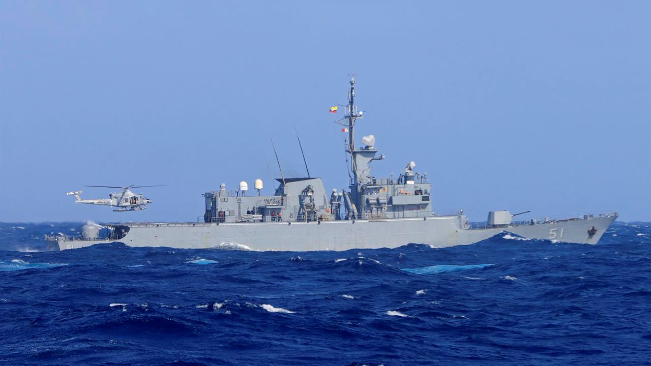 ejercicios militares caribe entrenamiento naval