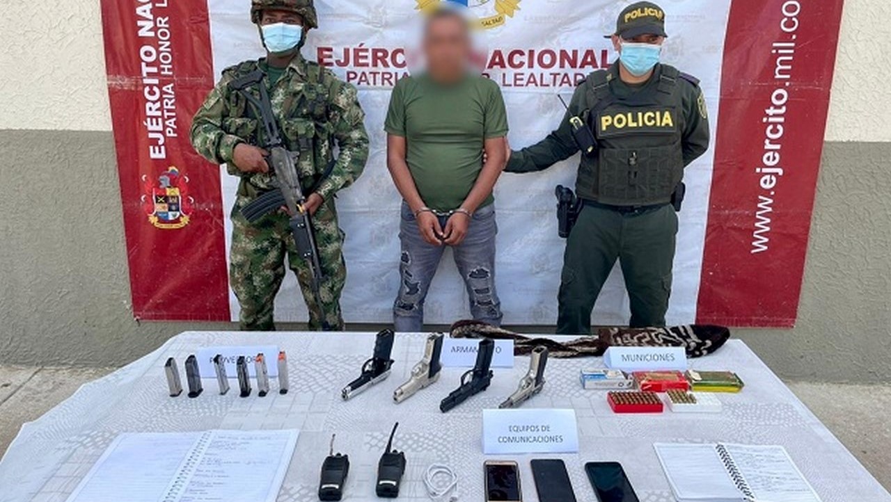 Cogieron en la Alta Guajira a un presunto integrante del 'Clan del Golfo'