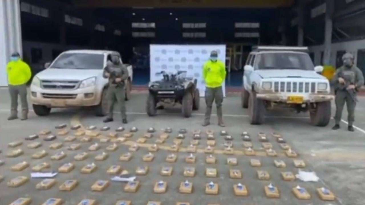 ¡Iba para Costa Rica! Incautan “narcoavioneta” cargada con 183 kilos de cocaína