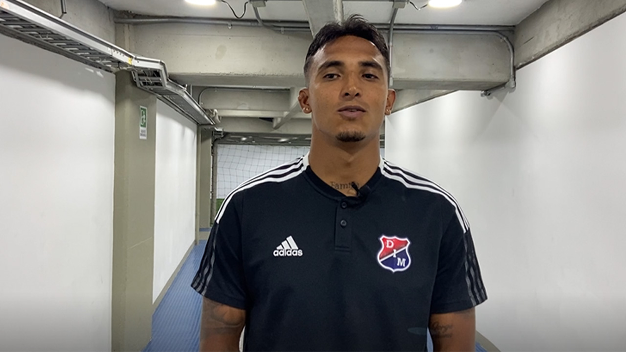 David Loaiza comentó que fue una noche soñada con el Medellín