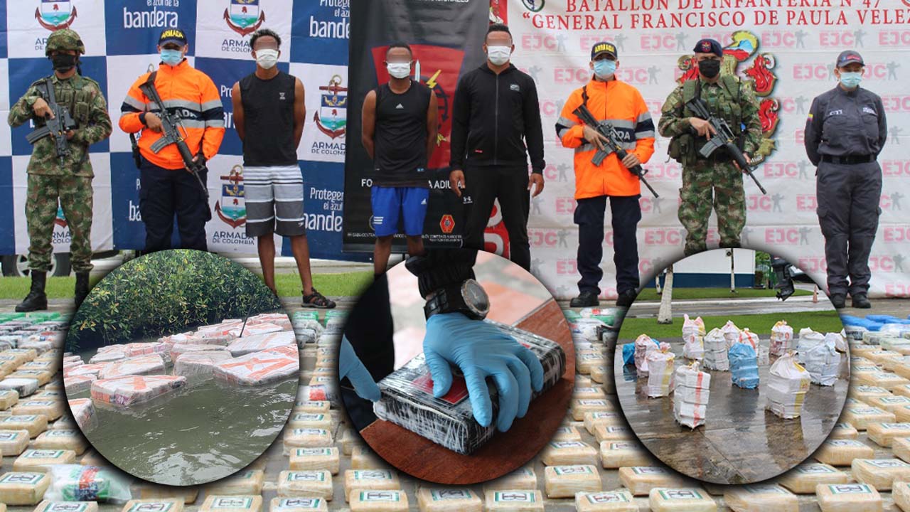 ¡No coronaron! A 'narcos' les incautaron más de 90 bultos de cocaína que habían mandado para Estados Unidos