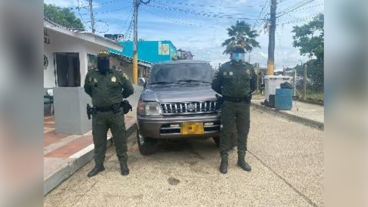 Carro que se robaron en Medellín apareció en Necoclí