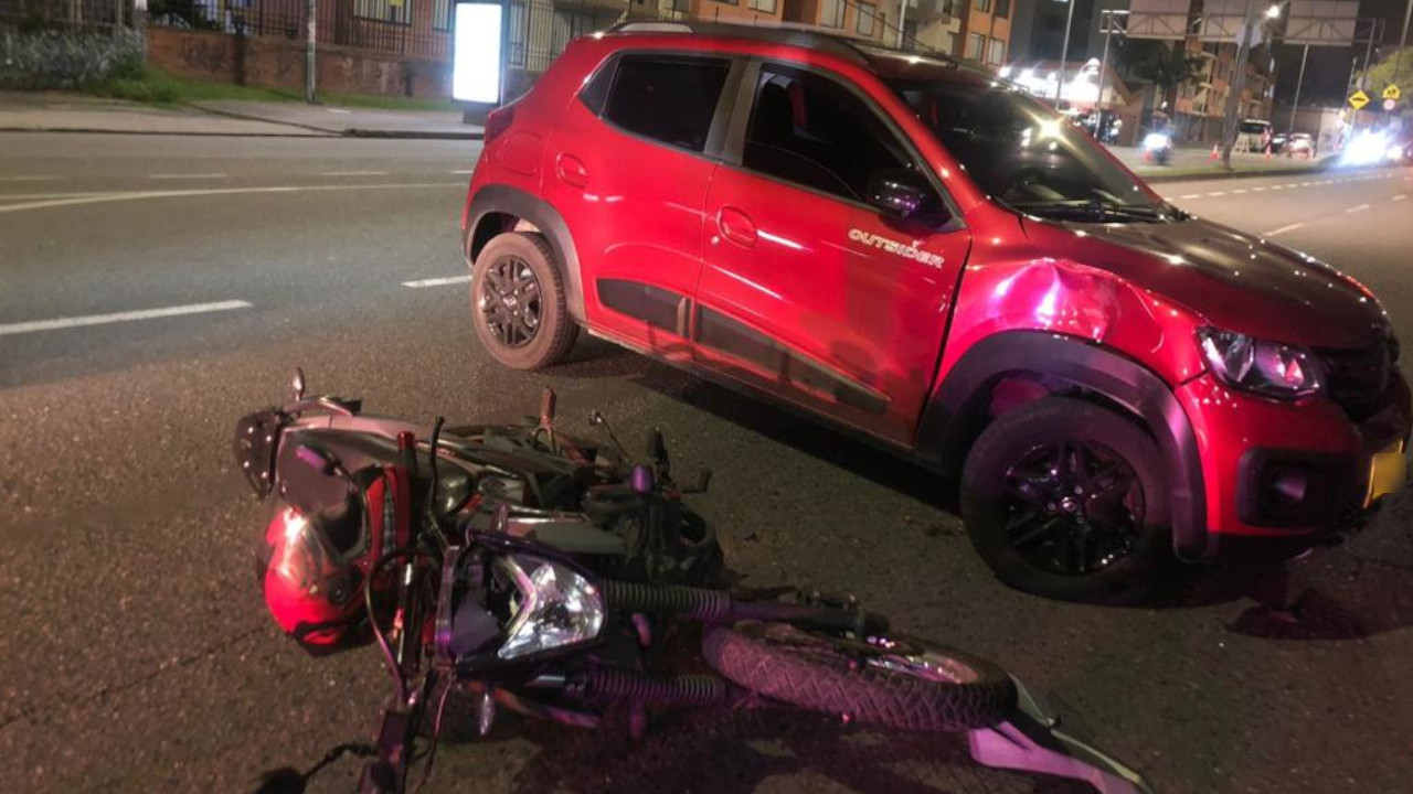 Choque Avenida Santander