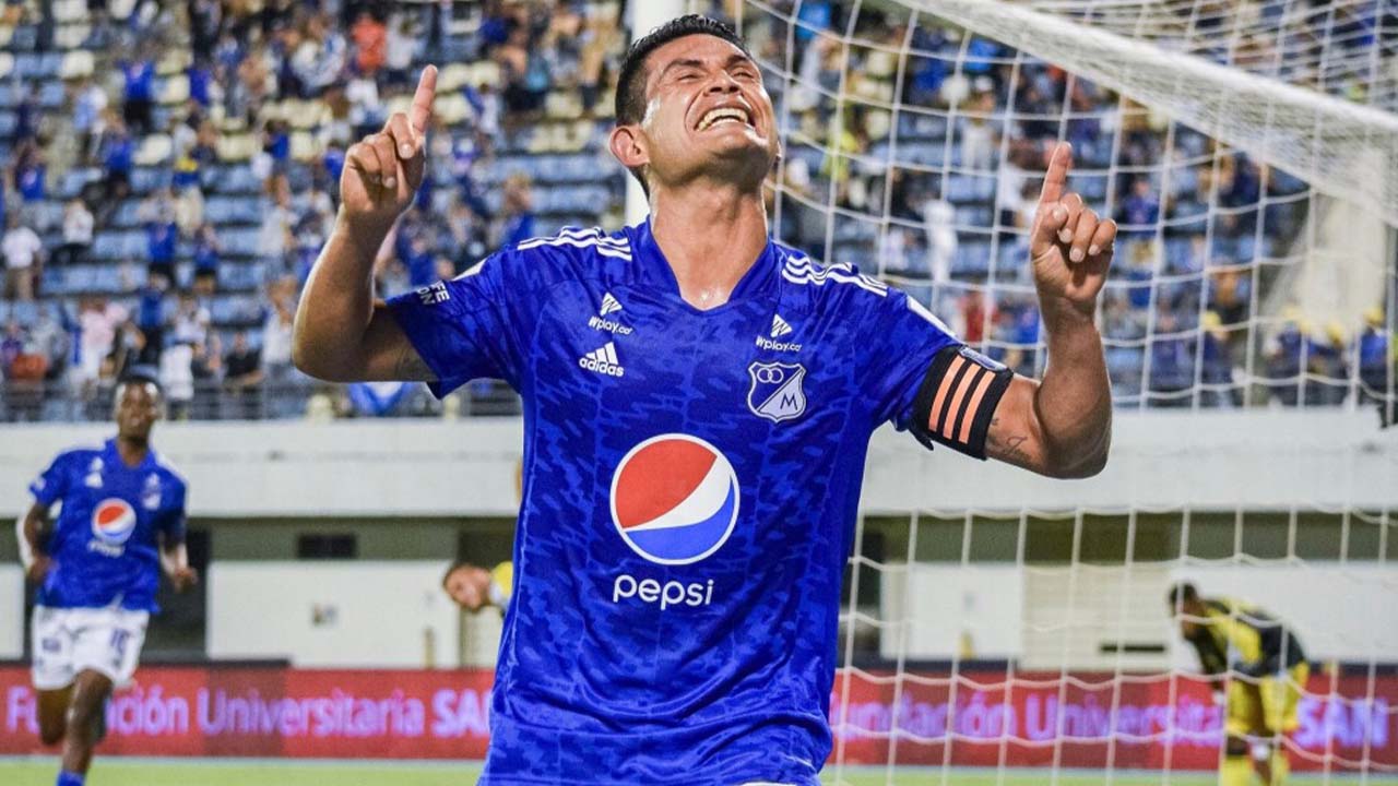 Macalister Silva, capitán de Millonarios, posee una lesión muscular en el isquiotibial derecho