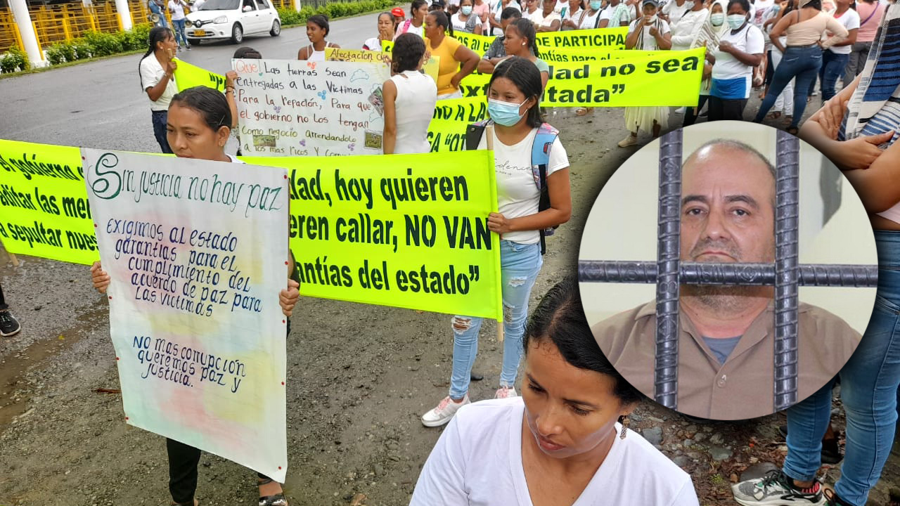 [Video] Mujeres víctimas en Tarazá, Antioquia piden que no extraditen a 'Otoniel'