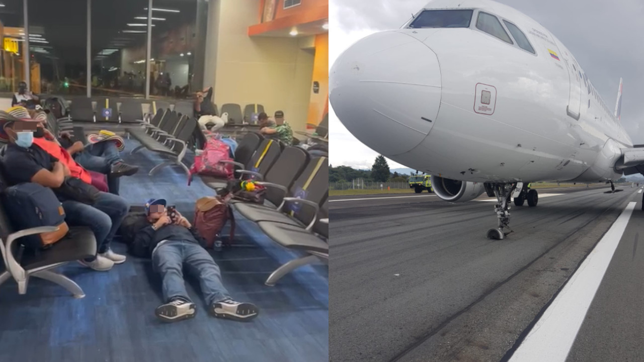 Continúan los retrasos en el Aeropuerto Internacional José María Córdova de Rionegro