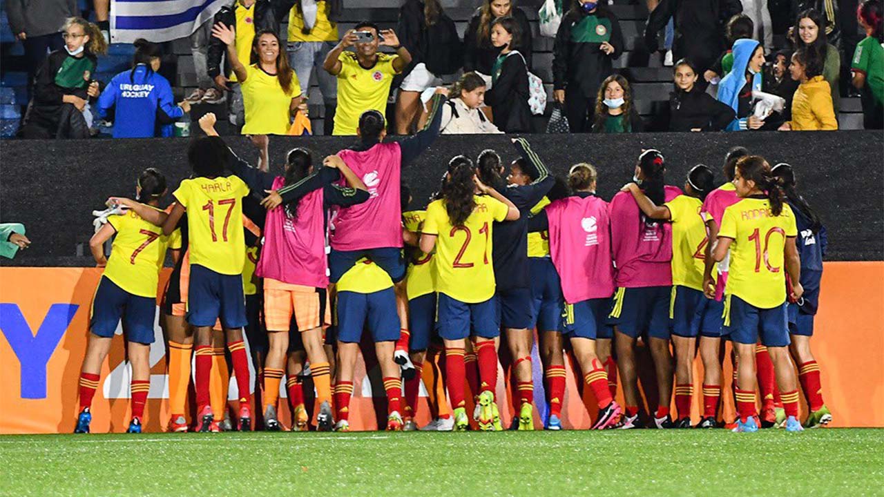 Selección Colombia Sub 17 Femenina finalizó como líder del grupo A con puntaje perfecto
