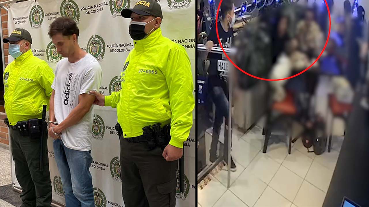 [Video] ¡'Qué creyó ¿navidad?'! cogieron al 'mono' presunto ladrón que robó en un restaurante en Laureles