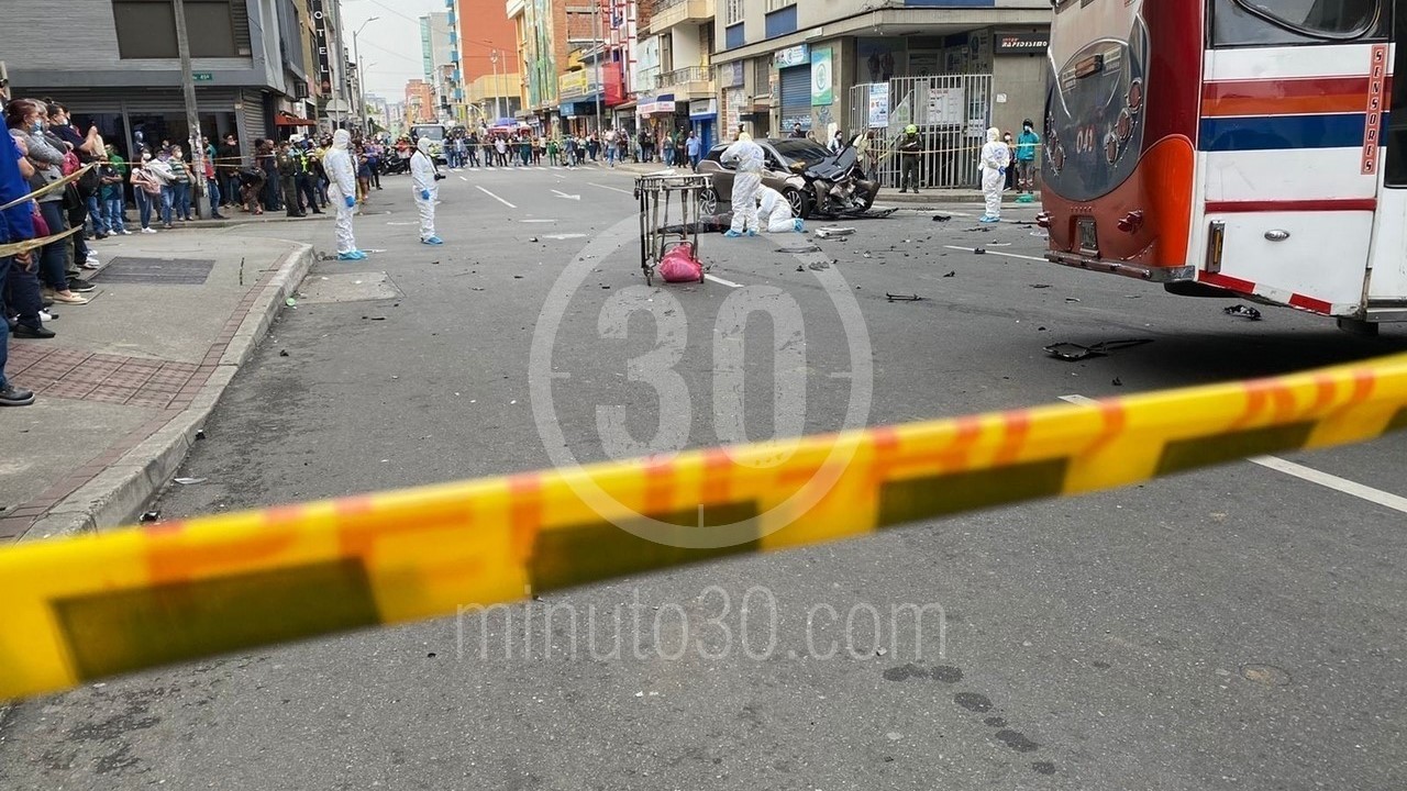 Caso de vigilante atropellado en el centro de Medellín quedó como homicidio