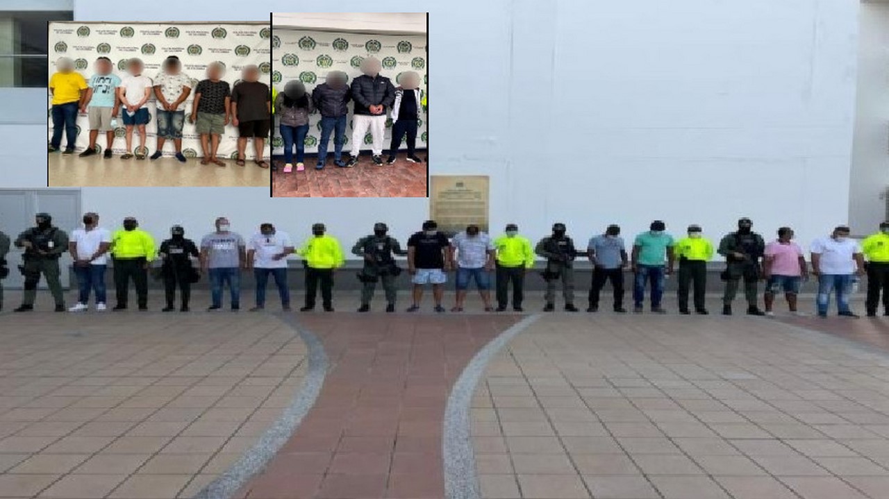 Cayeron 24 presuntos integrantes del 'Clan del Golfo'