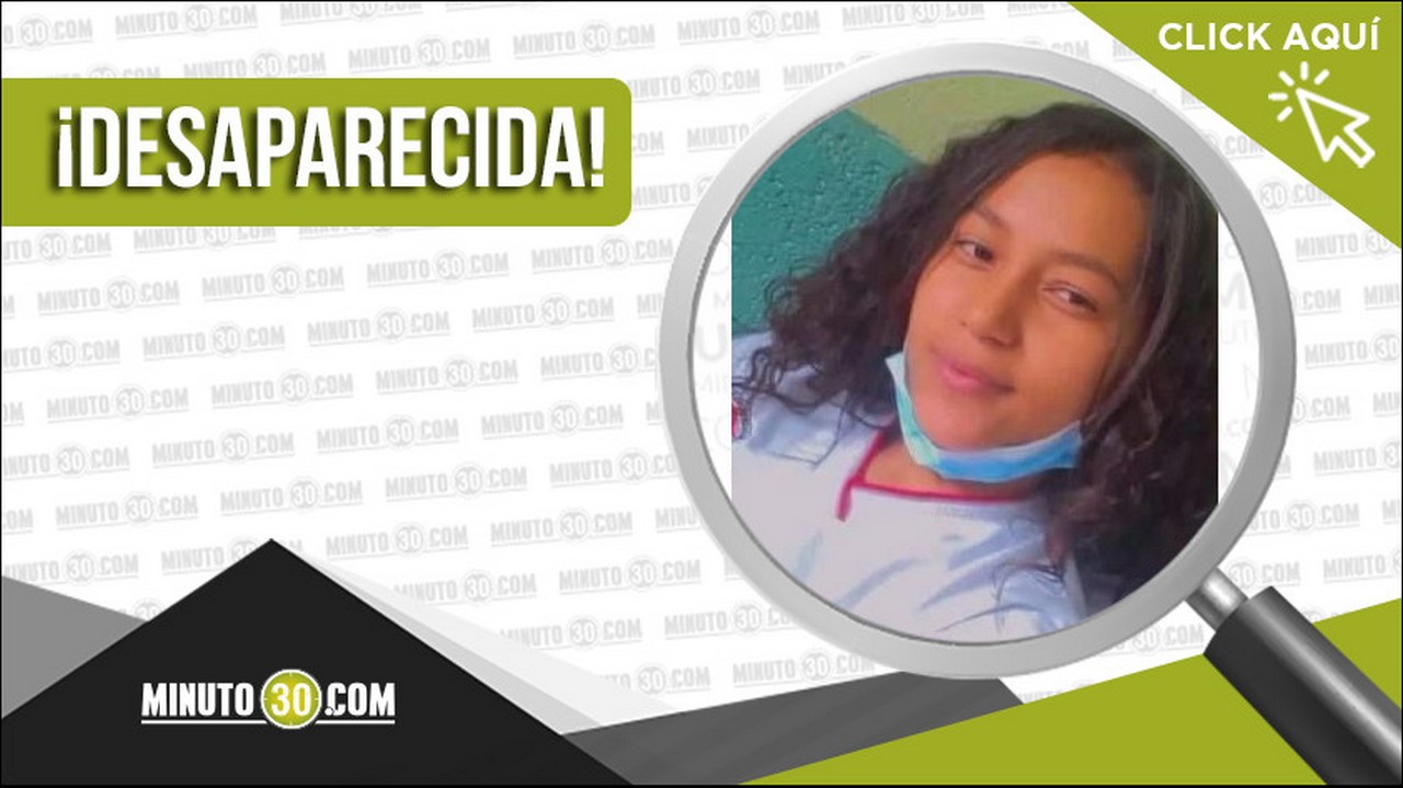 Angely Yiseth Pantoja Reyes desaparecida