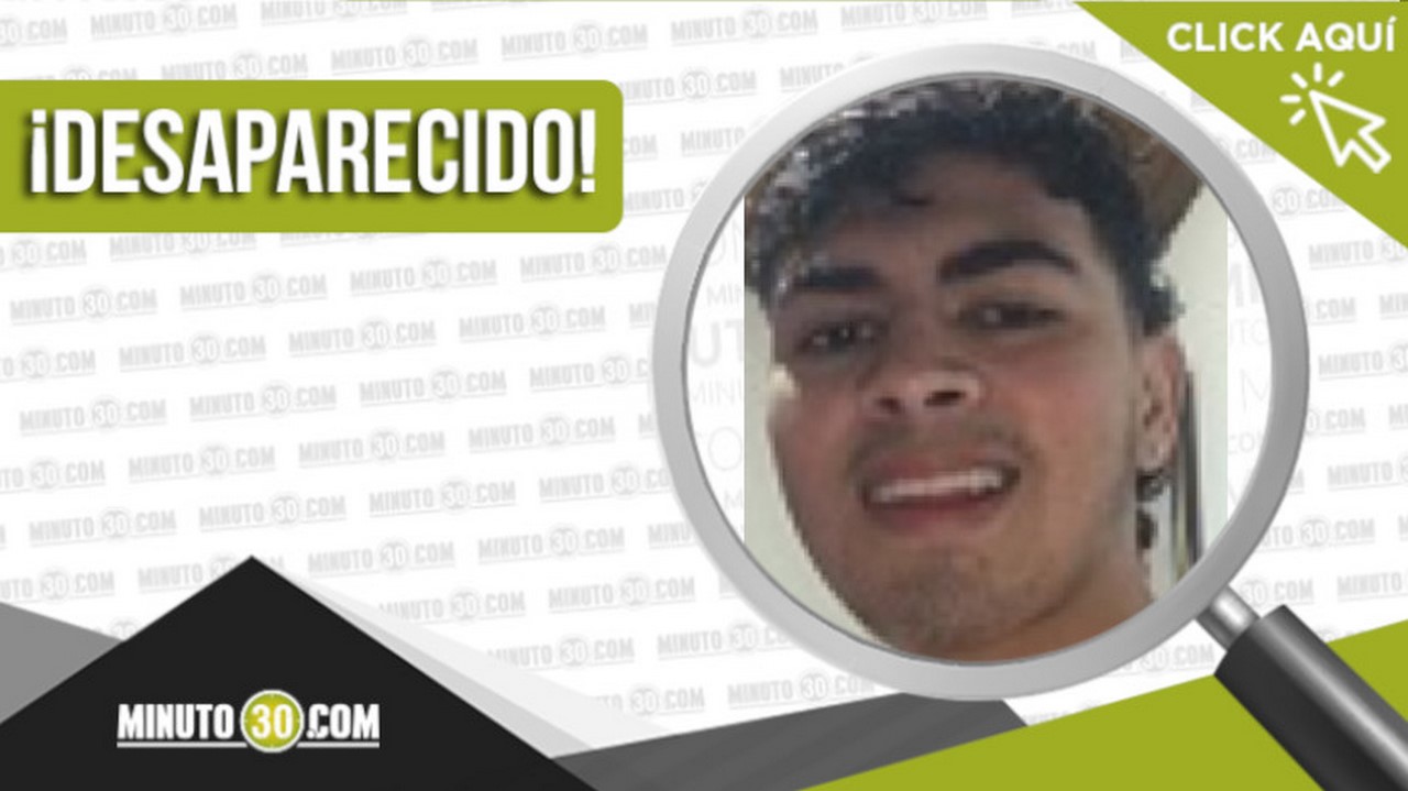 Juan Pablo Mesa Echavarría desaparecido