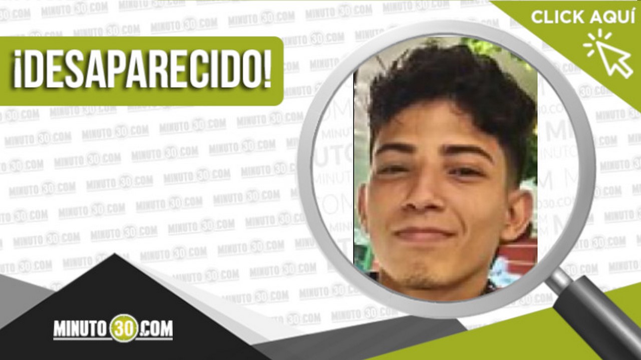 Jhonier Felipe Angulo Rodríguez desaparecido