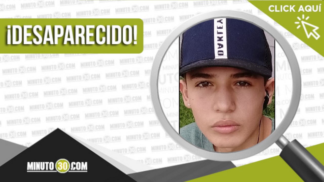 Andrey Haad Arboleda desaparecido