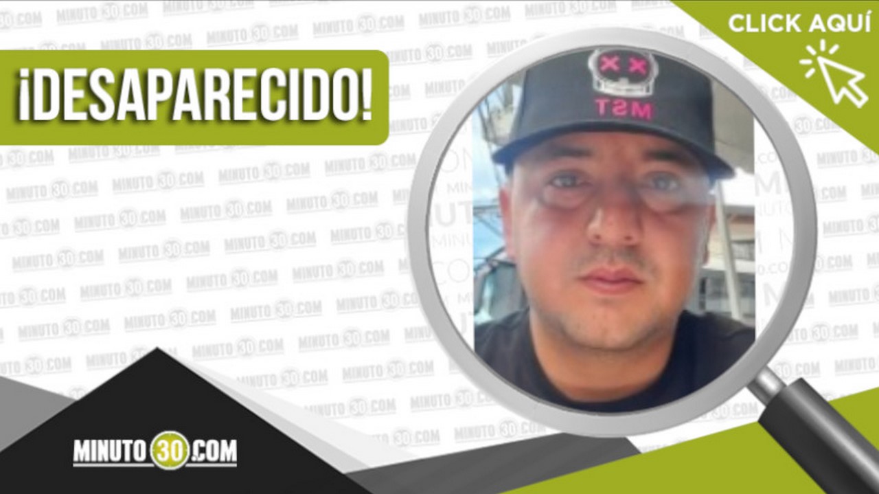 Cristian David Berrío Muñoz desaparecido
