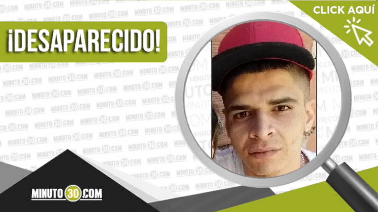 Jhoan Stiven Diaz Gil desaparecido