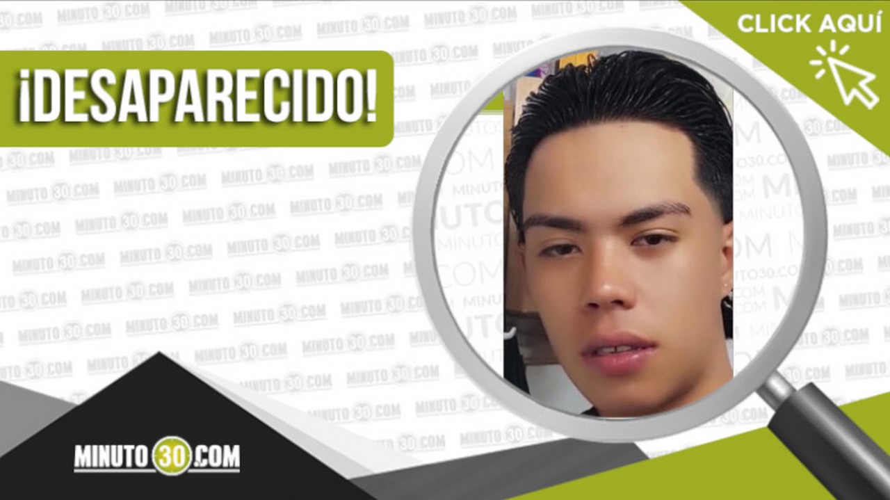 Fabio Andrés Muñoz Sepúlveda desaparecido