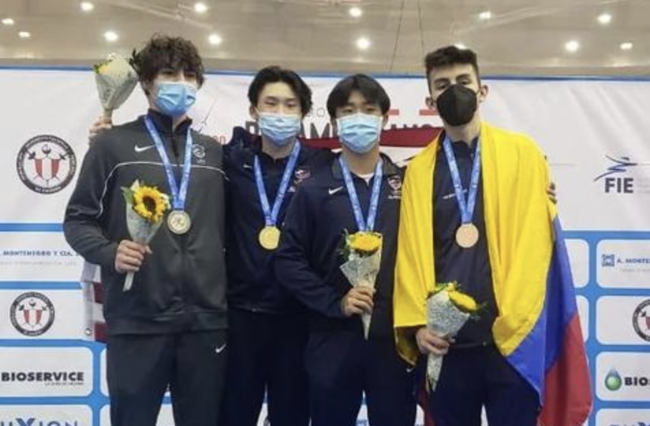 ¡Son paisas! Colombia consigue hasta el momento dos medallas de bronce en el Panamericano Juvenil de Esgrima 1 esgrima juvenil2