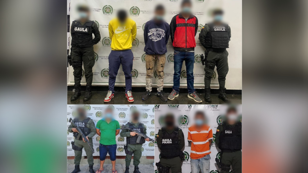 Desde la Guajira, Ibagué, Tolima y Cali extorsionaban a ciudadanos en el Urabá antioqueño