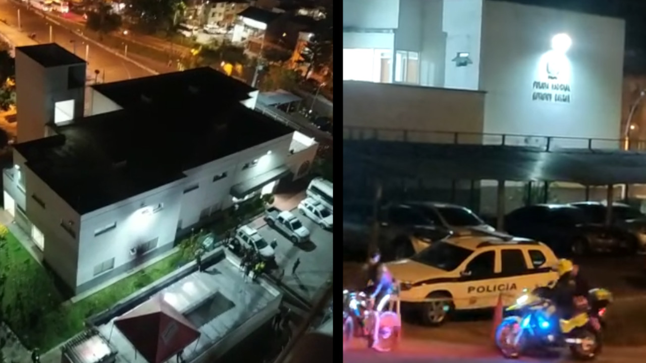 [Video] Reportaron detonaciones y disparos al interior de la estación de Policía de Caldas, Antioquia