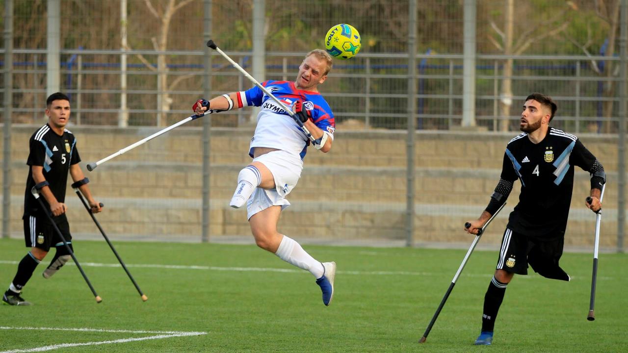 futbol suramericano amputados