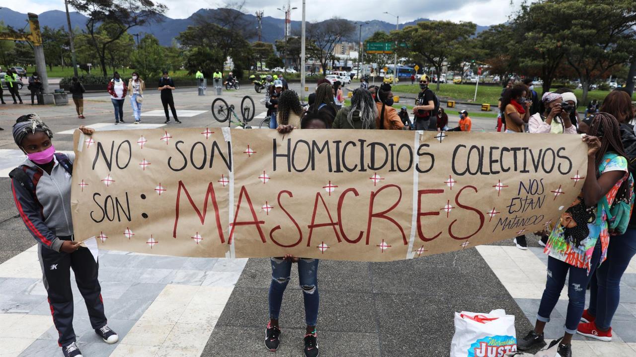 masacres violencia colombia