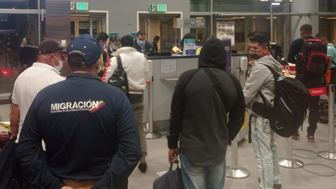 migrantes cubanos bogota