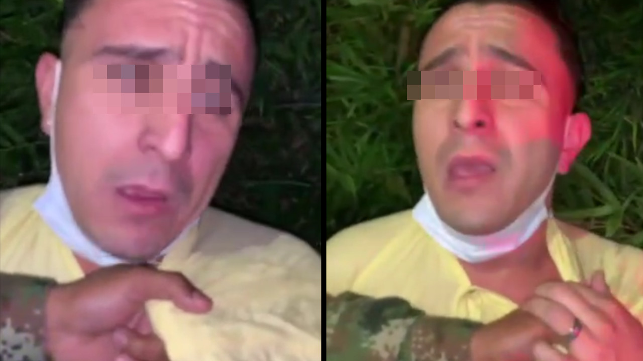 Se las dio de machito pegándole a la mujer y cuando le hicieron la ‘encerrona’ ahí si pedía perdón