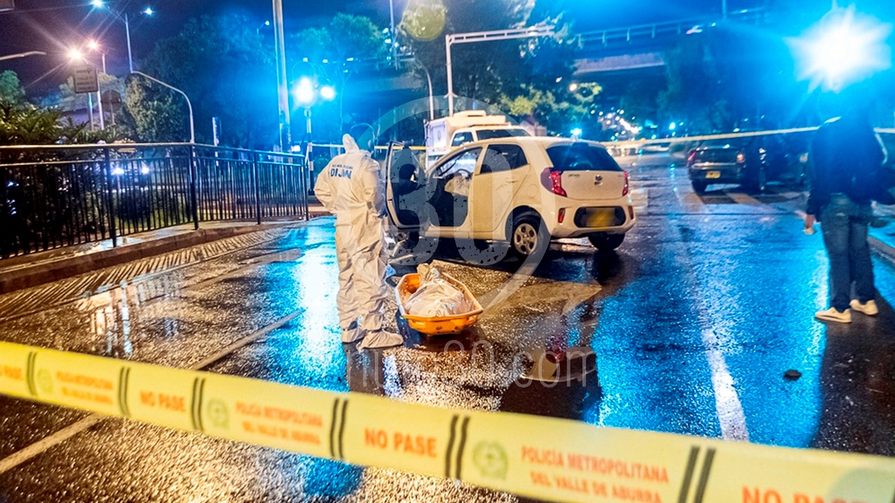 Presunto ladrón murió dentro de un carro por la 10