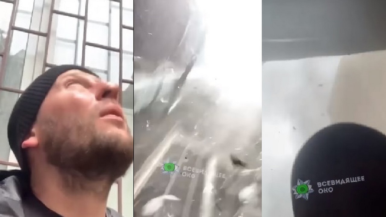 Ucraniano se grababa y le cayó un misil a su edificio