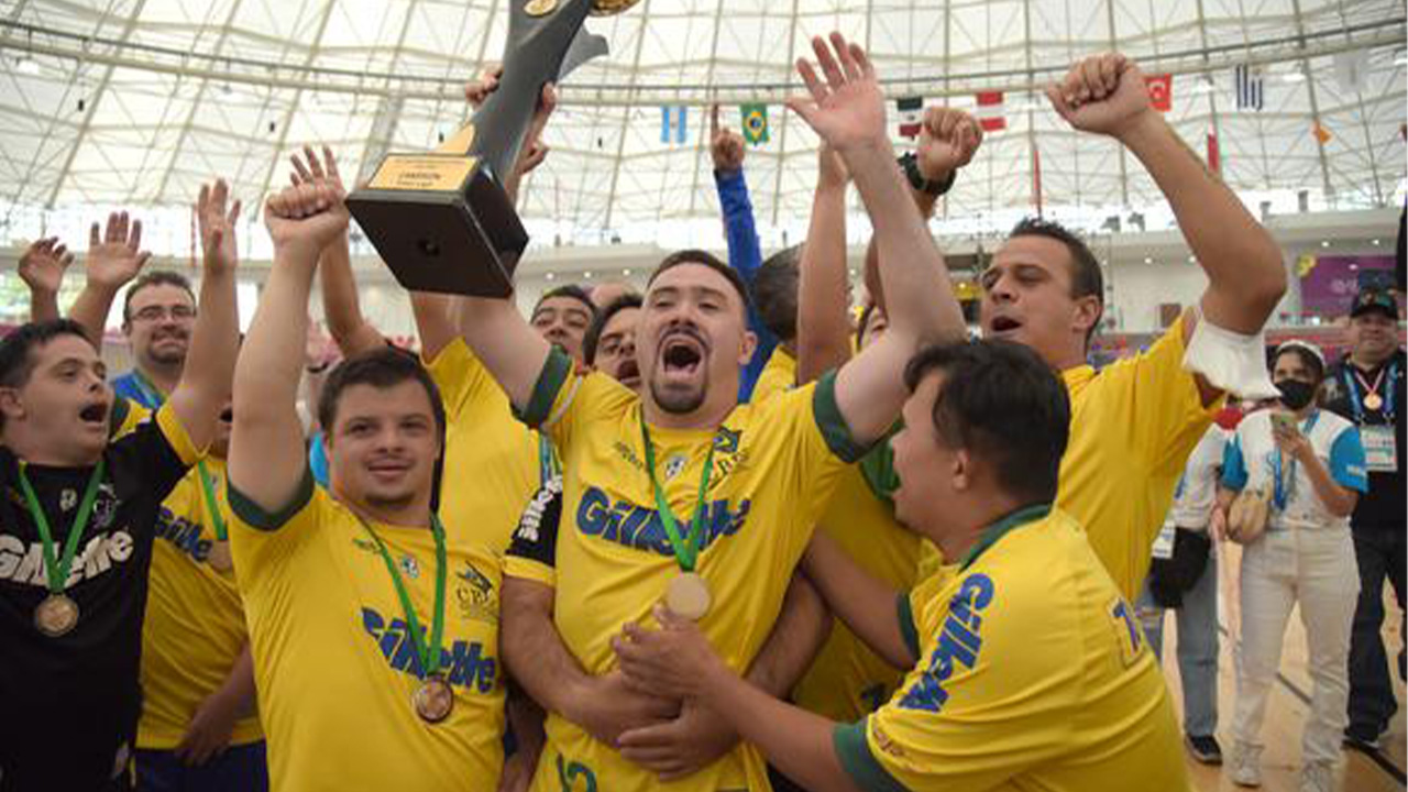 Brasil levantó el título y es bicampeón del mundo en Futsal Down
