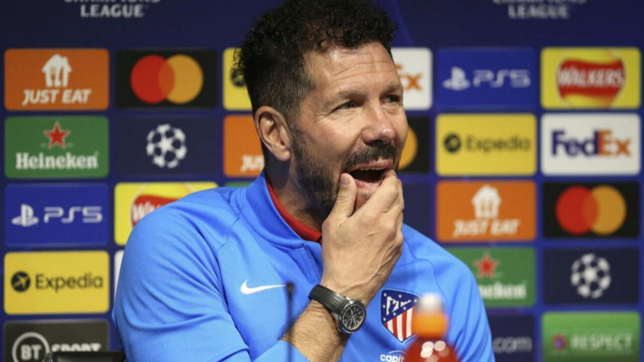 El 'cholo' Simeone buscará dar el batacazo contra Manchester City en Champions