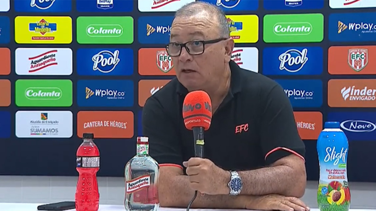 Alberto Suárez, técnico de Envigado FC