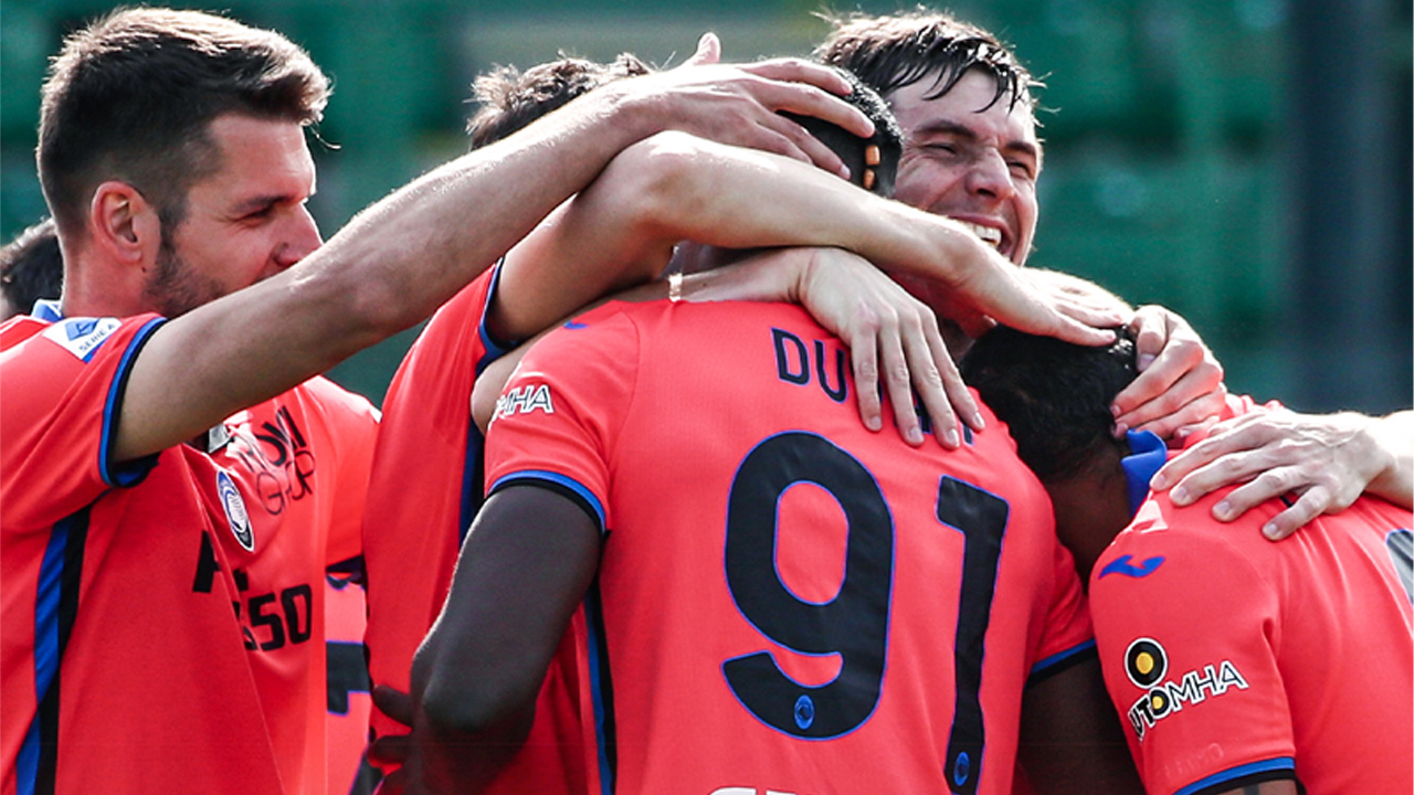 Atalanta ganó en la Serie A con los tantos de los colombianos Muriel y Zapata