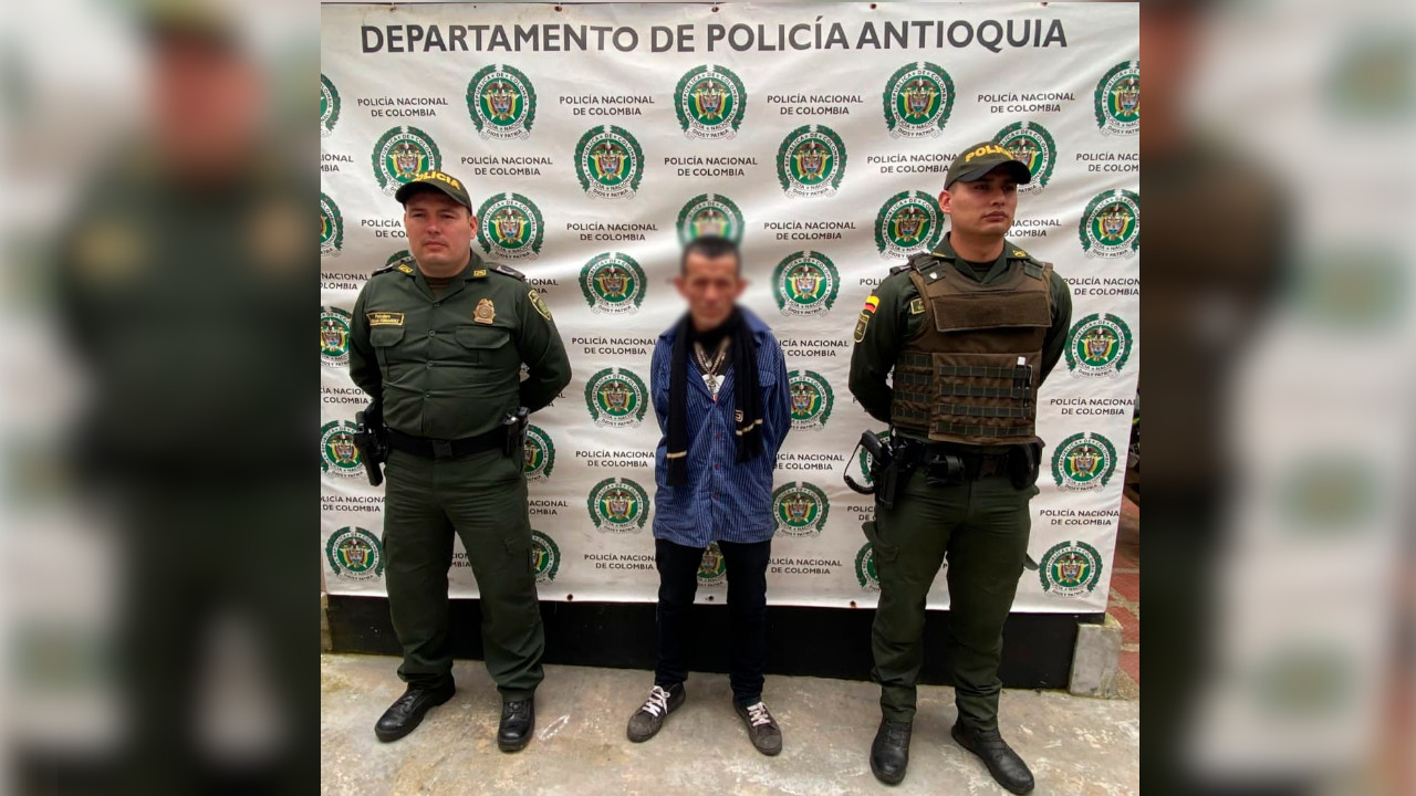 Tenía casa por cárcel en Medellín y lo pillaron bien campante en El Carmen de Viboral