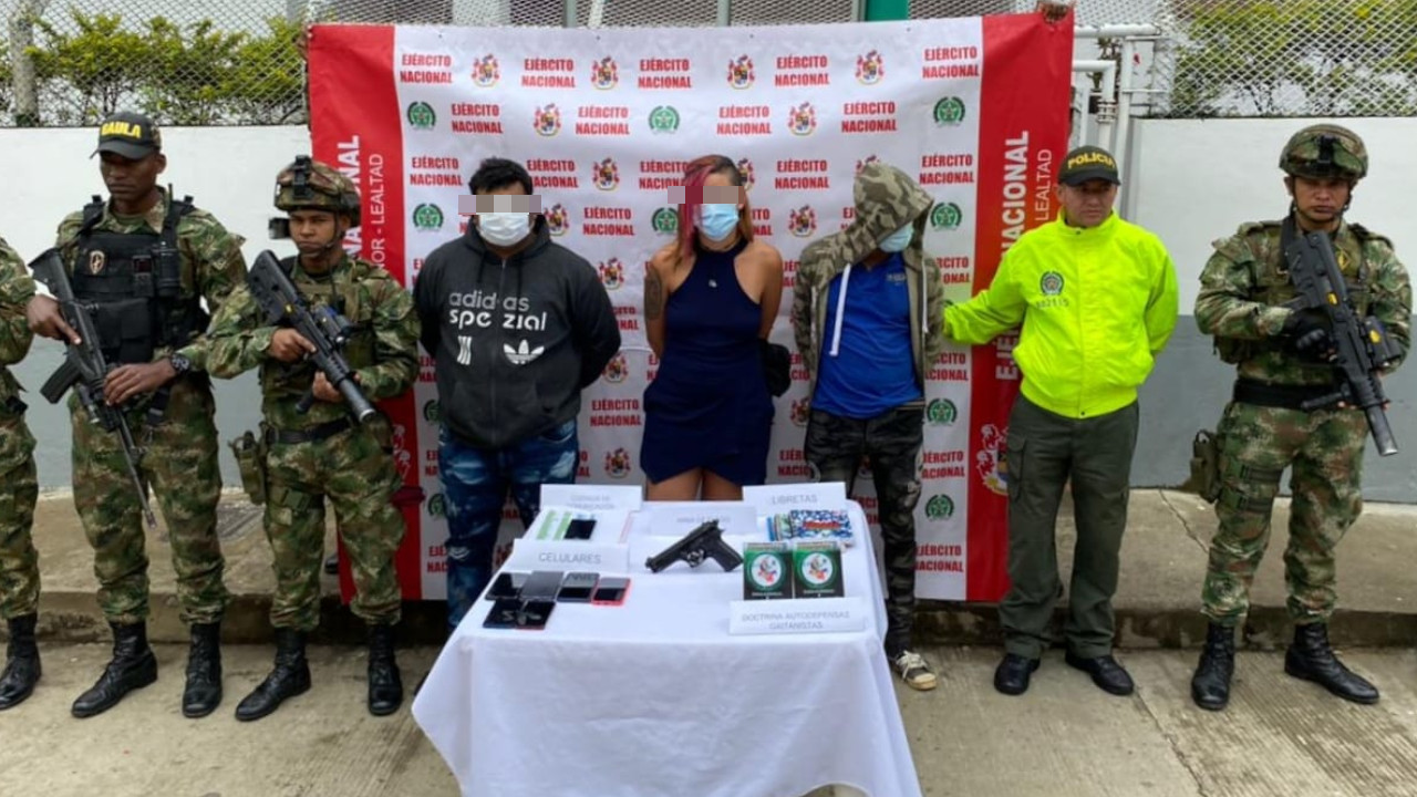 Ejército capturó a sujetos que estarían extorsionando a campesinos en Urrao a nombre del 'Clan del Golfo'